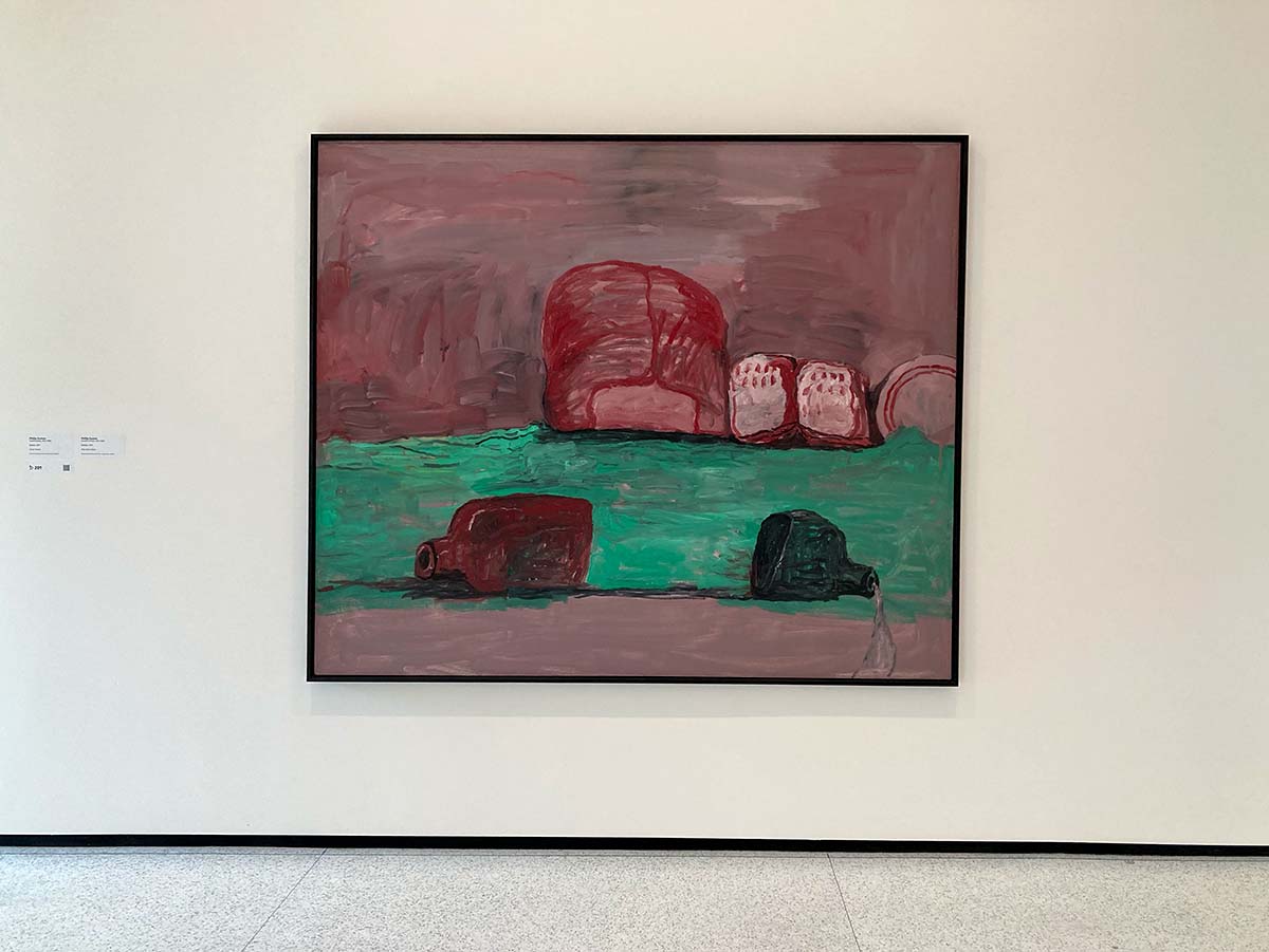 “Bottles”, 1977: Best Painting Currently On View At The Museum of Contemporary Art San Diego